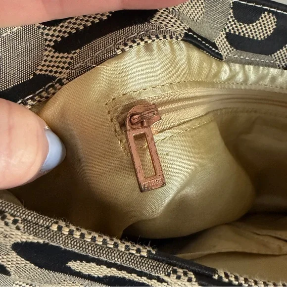 Guess vintage y2k monogram shoulder bag - Picture 9 of 13